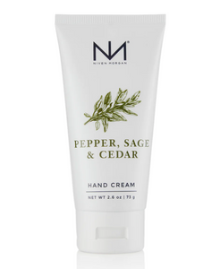 Niven Morgan Pepper, Sage, & Cedar Travel Hand Cream