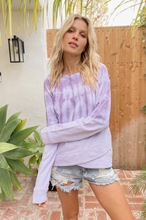 Load image into Gallery viewer, Lavender Tie Dye Sweatshirt