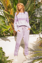 Load image into Gallery viewer, Lavender Tie Dye Sweatshirt