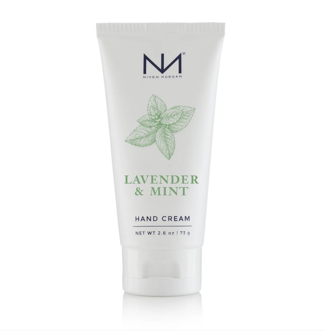 Niven Morgan Lavender Mint Travel Hand Cream